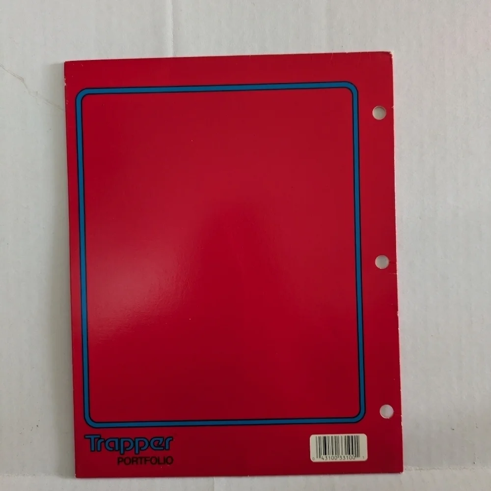 Trapper Keeper Folder for 3 ring Binder. Clean And New